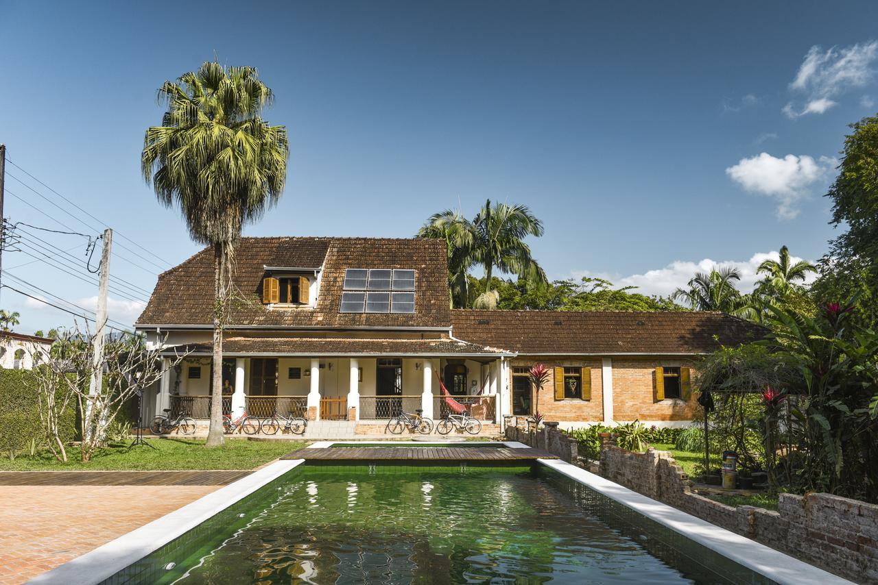 Casa Da Estacao - A Casa Mais Charmosa De Morretes! Acomodação com café da manhã Exterior foto